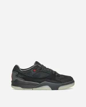 Damensneaker Téla Jordan Flight Court Schwarz / Hochschulrot