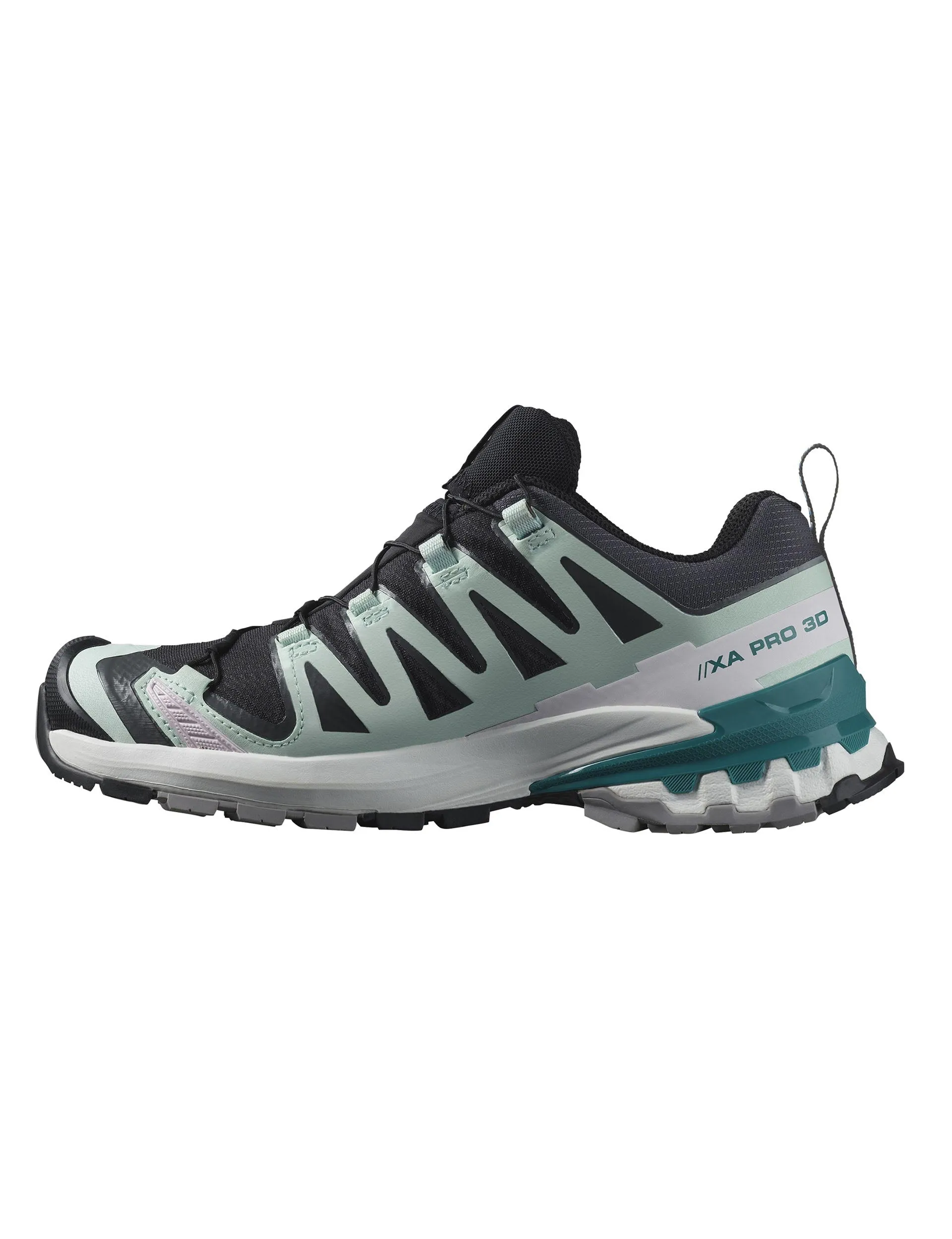 XA Pro 3D V9 Gore-Tex - Schwarz/Gebleichtes Aqua/Hafenblau