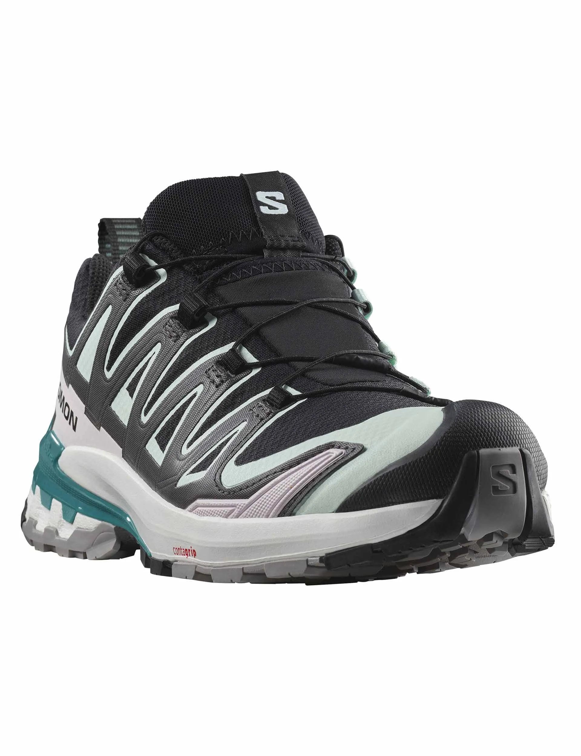 XA Pro 3D V9 Gore-Tex - Schwarz/Gebleichtes Aqua/Hafenblau