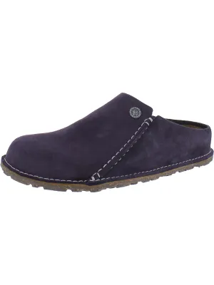 Zermatt Damen Wildleder Kork-Slide-Sandalen